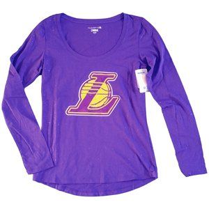 🆕5th & Ocean Lakers Glitter Sequins Tee, Medium